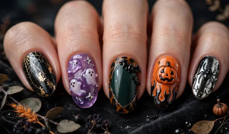 Halloween Nails Aesthetic