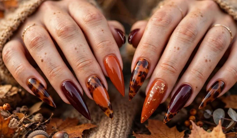 October Nails Design