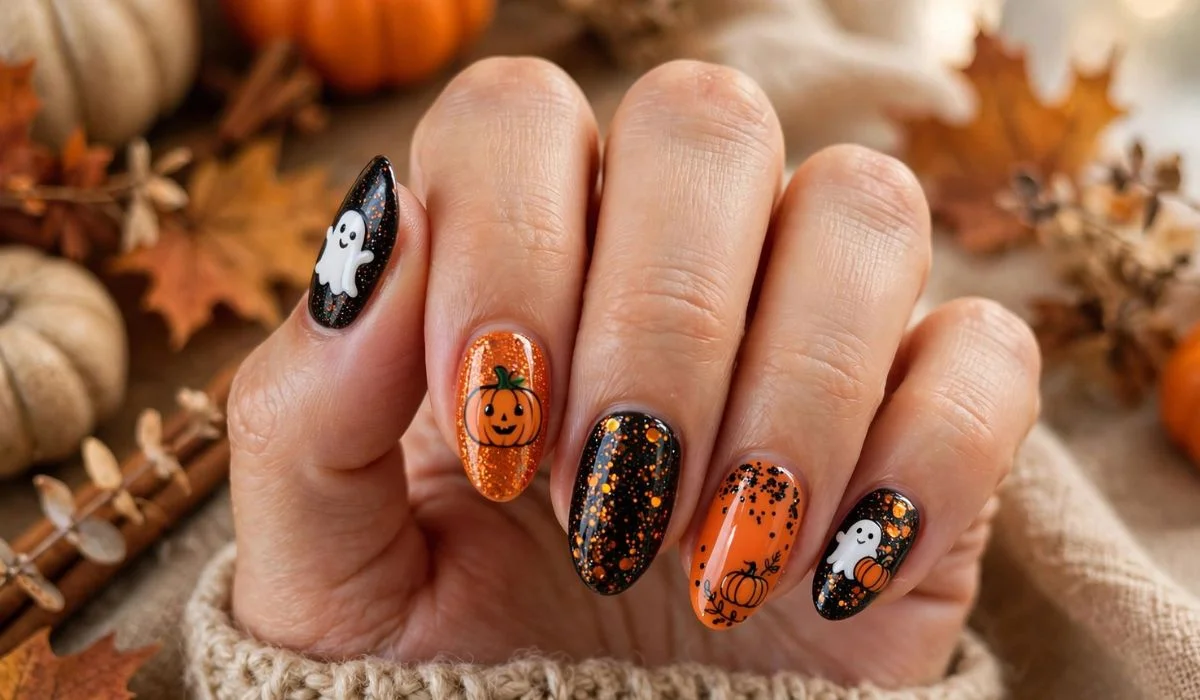 October Nails Ideas Halloween