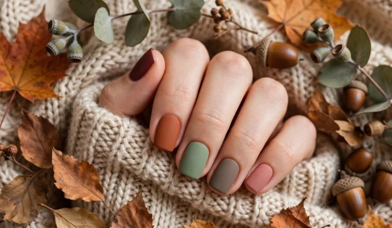 September Nails Aesthetic