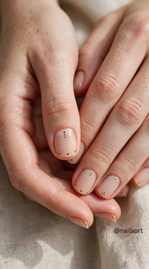 Tiny Dot Nails