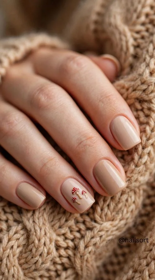 Tiny Mushroom Accent 
