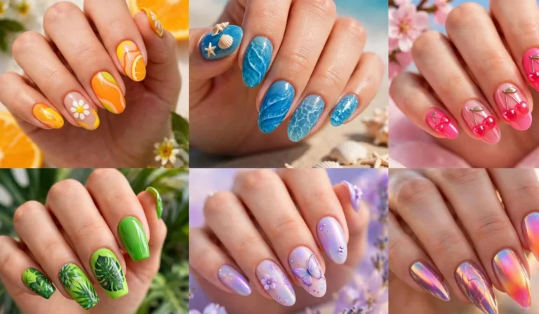Trendy Summer Nails August