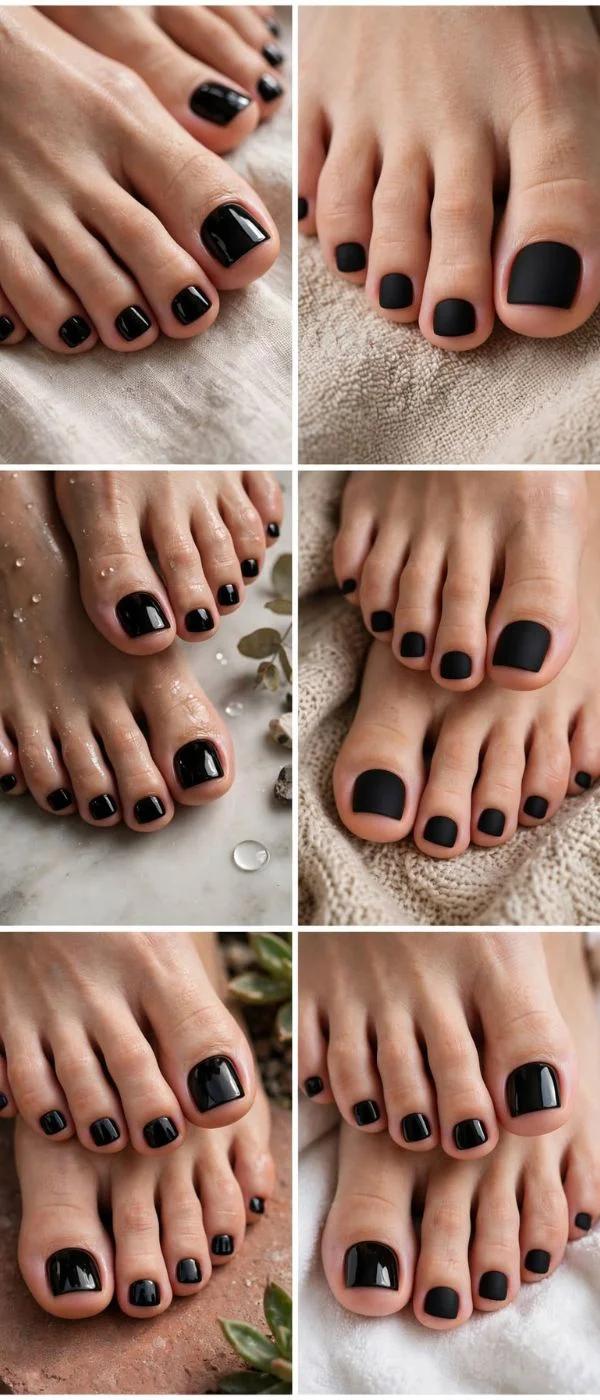 Black Toe Nail