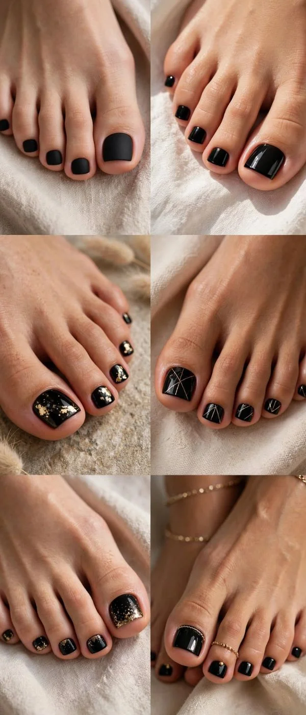 Black Toe Nail