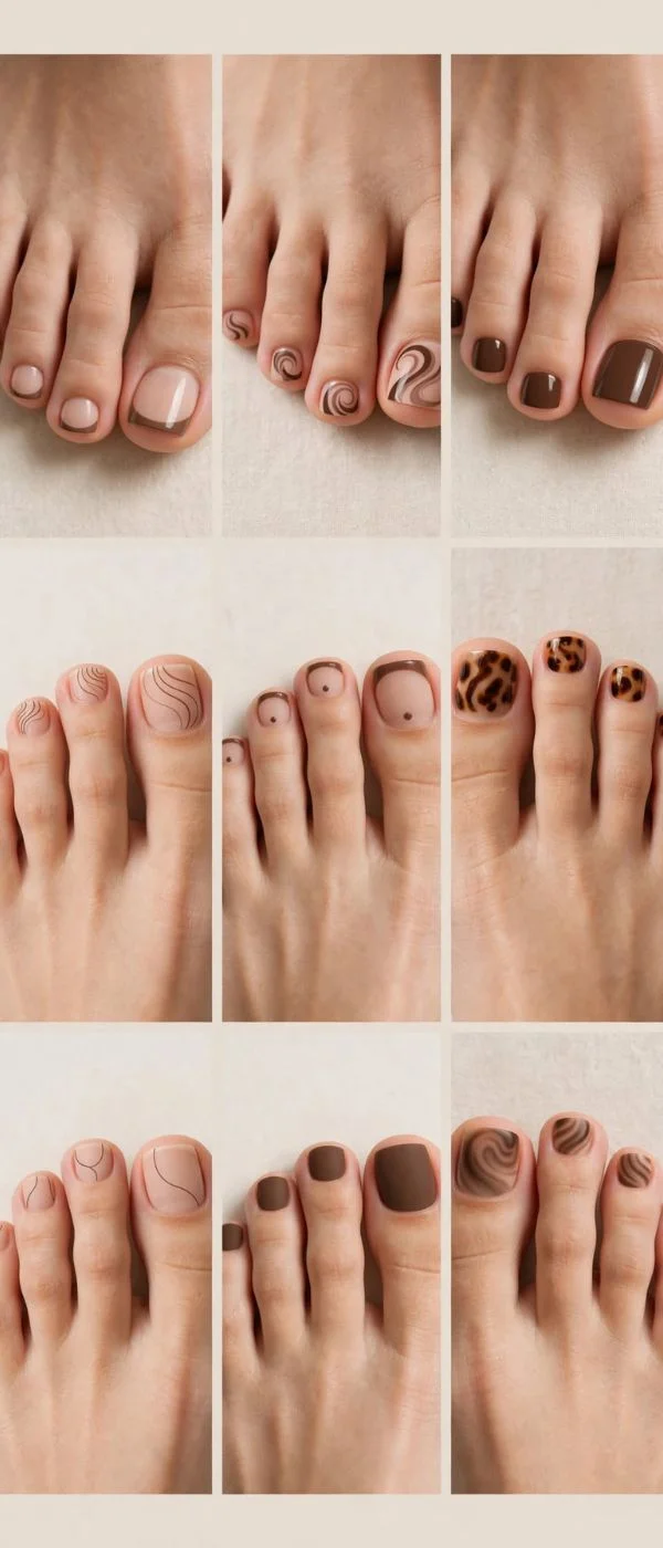 Brown Toe Nail