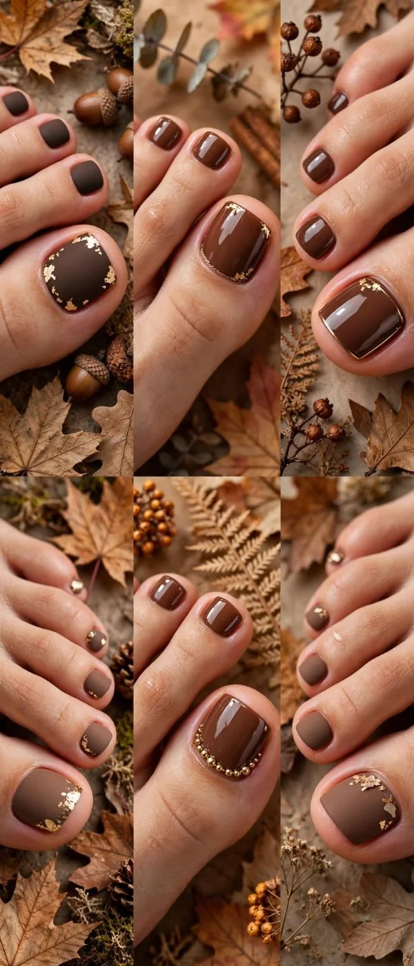 Brown Toe Nail