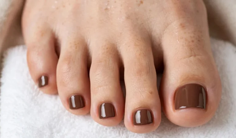 Brown Toe Nail