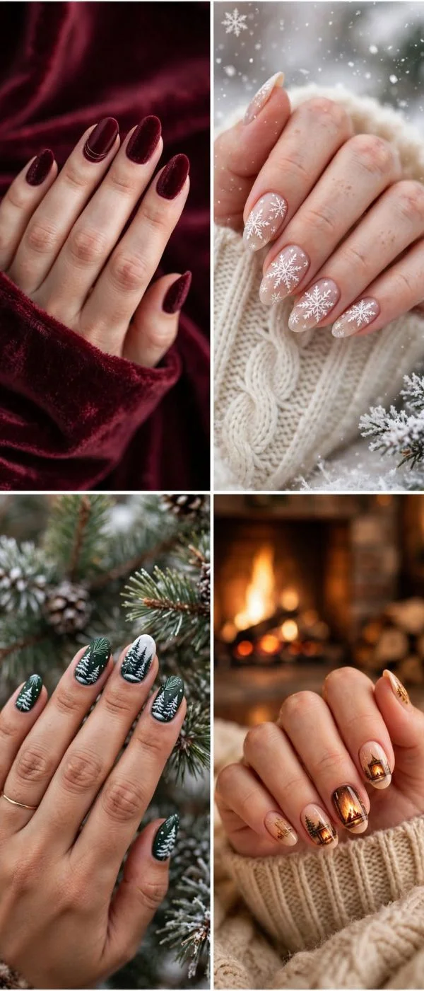 Christmas Nails Winter