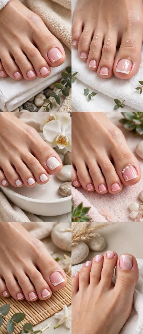 Classy Toe Nail