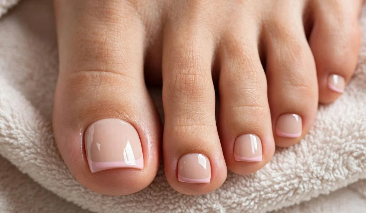 Classy Toe Nail