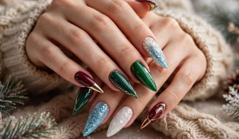 December Nails Acrylic
