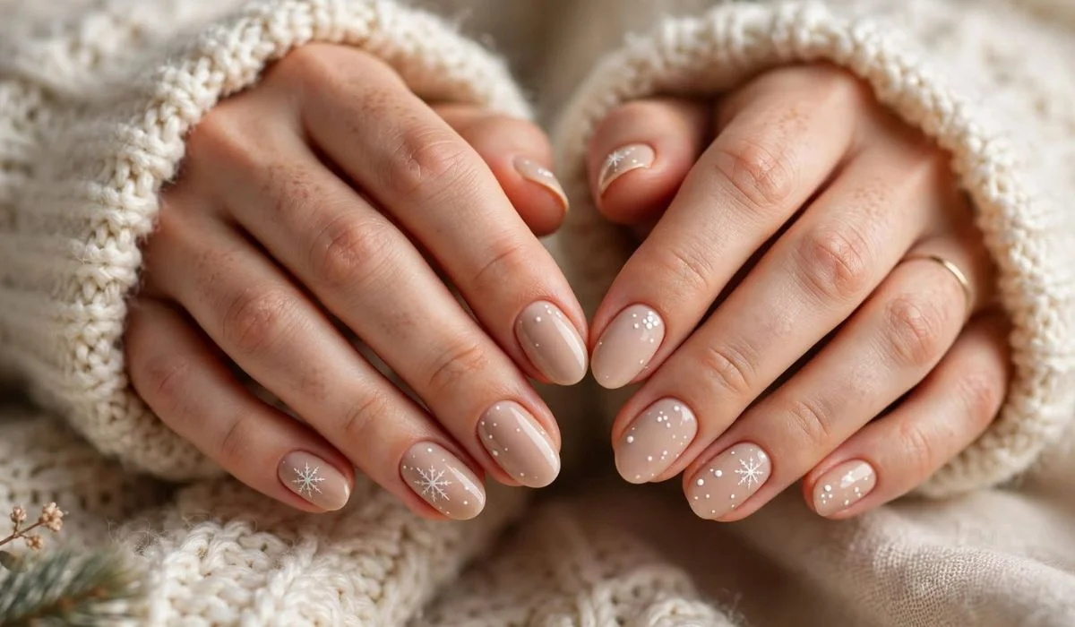 December Nails Simple