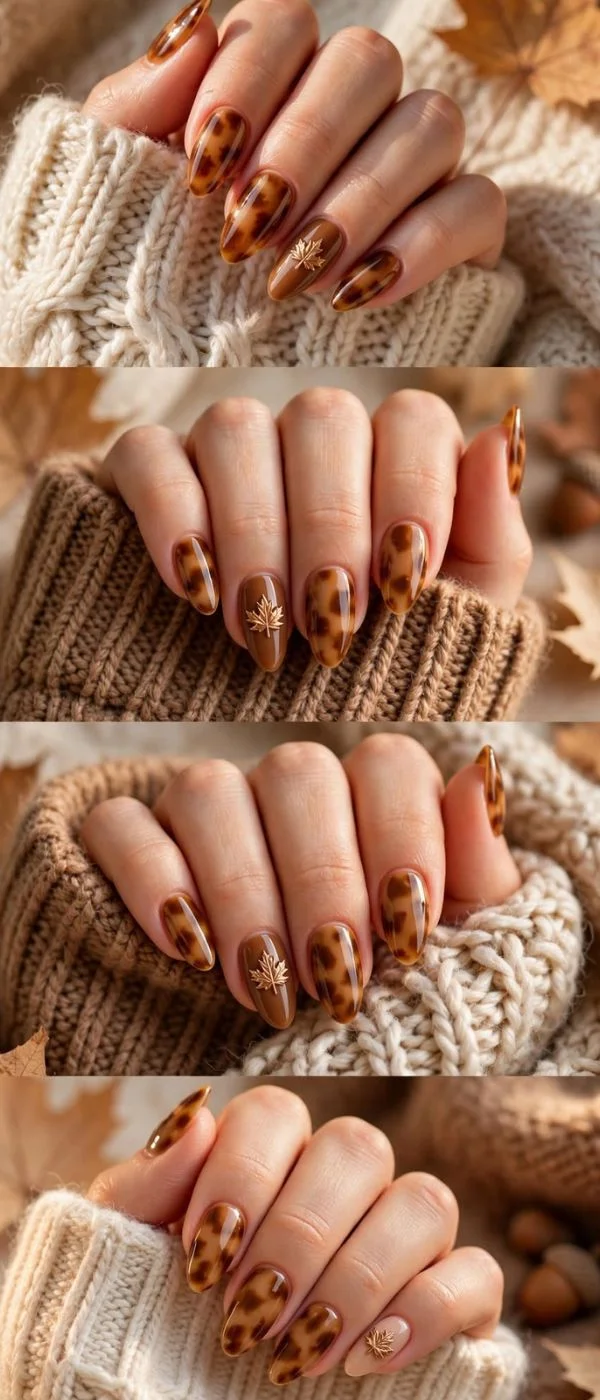 Fall Acrylic Nails