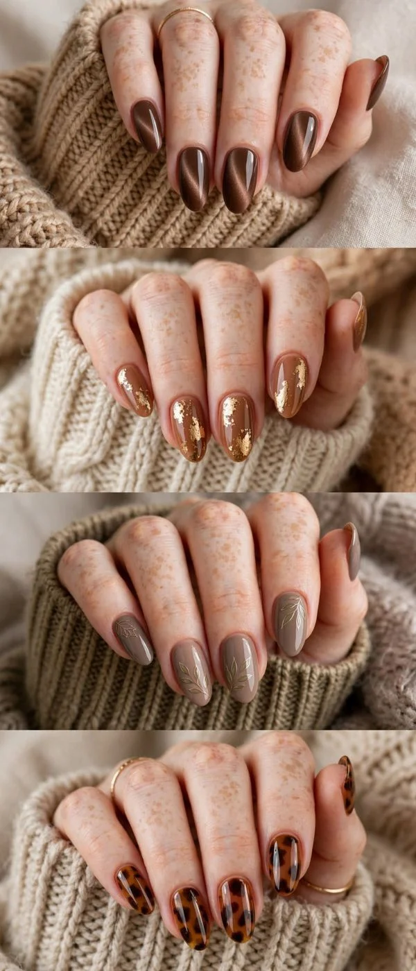 Fall Acrylic Nails