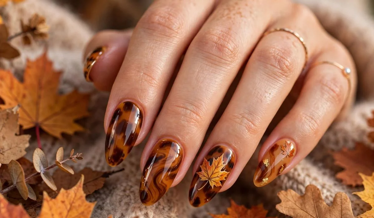 Fall Acrylic Nails