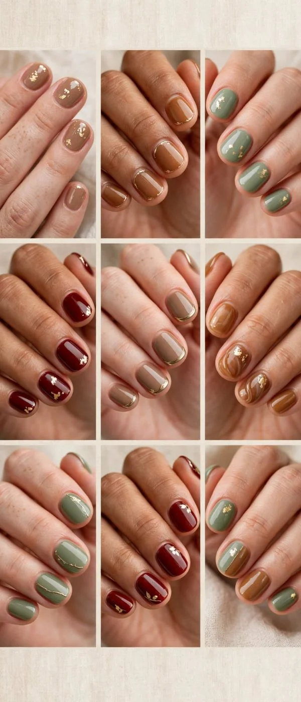 Fall Nails Simple
