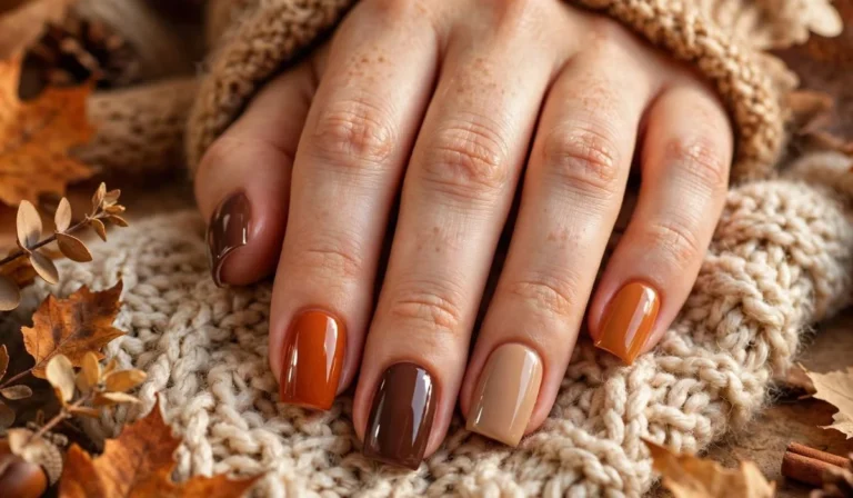 Fall Nails Square
