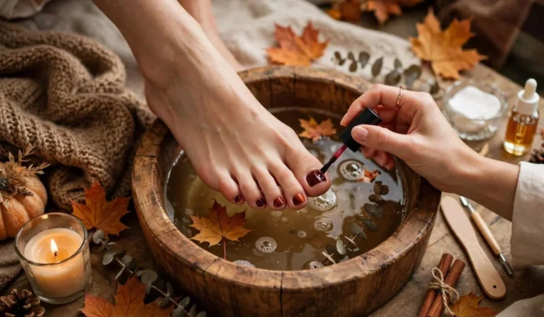 Fall Pedicure