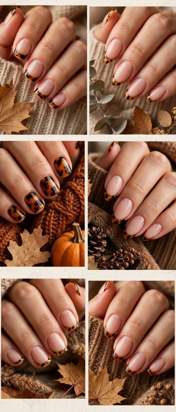 Fall Tortoise Nails
