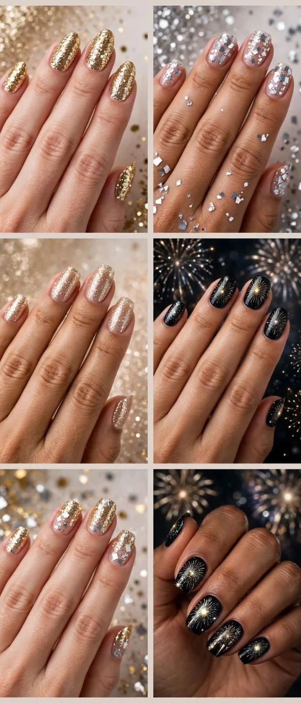 Happy New Year Nails