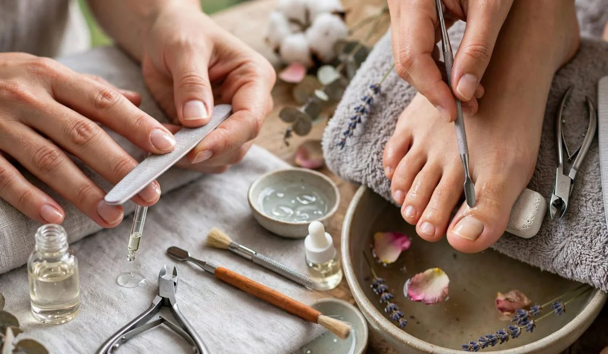How To Do Pedicure And Manicure