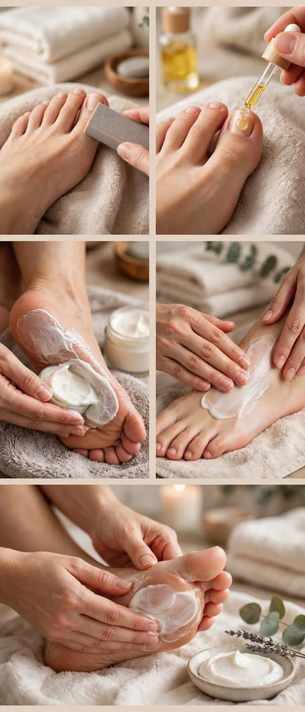 How To Pedicure At Home Step By Step