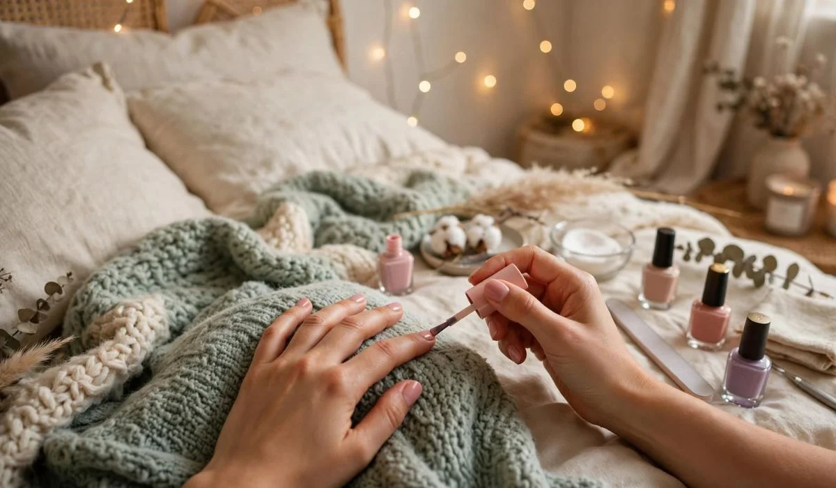 Manicure At Home Aesthetic