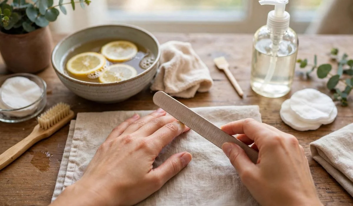 Manicure At Home Step By Step Easy DIY