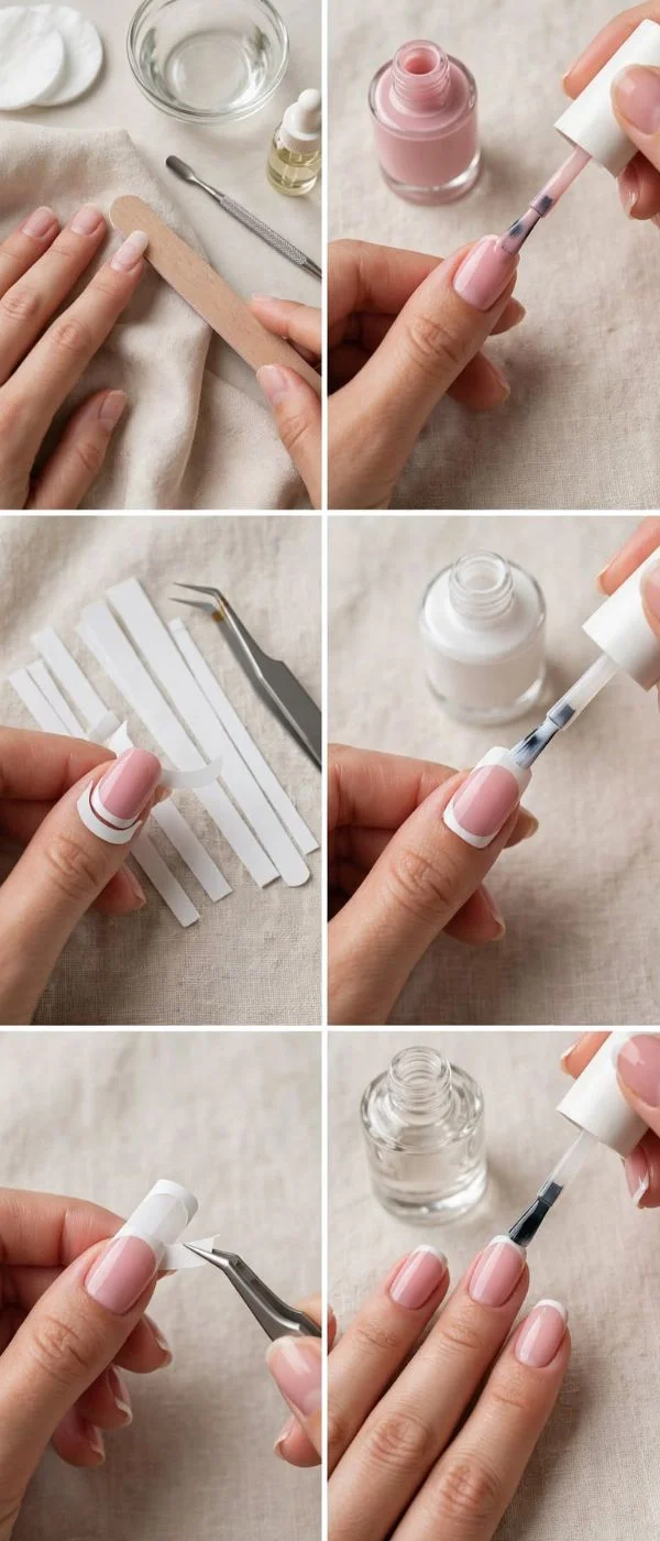 Manicure At Home Steps