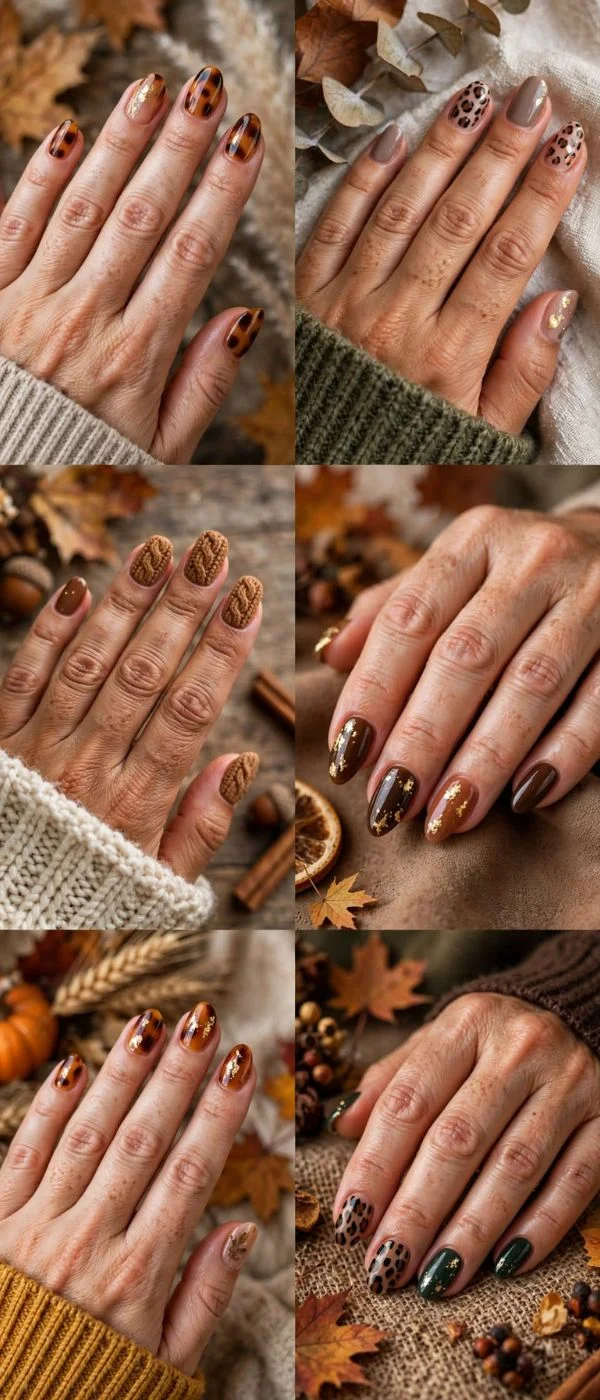 November Nails Fall Gel