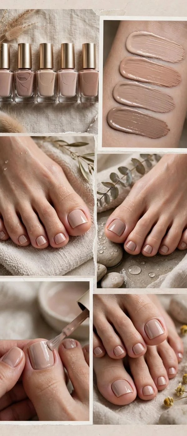 Nude Toe Nail