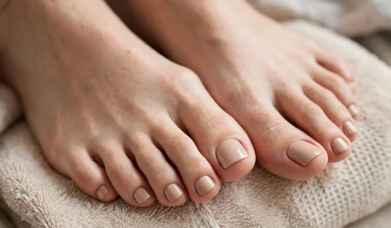Nude Toe Nail