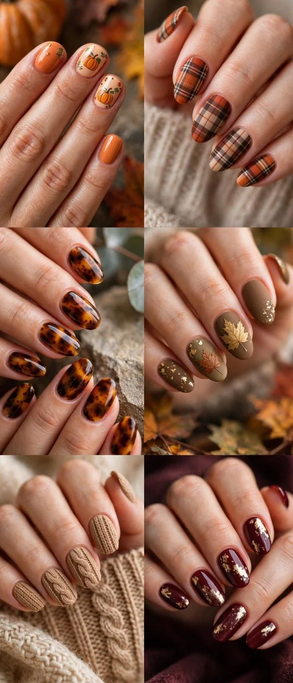 September Fall Nails 