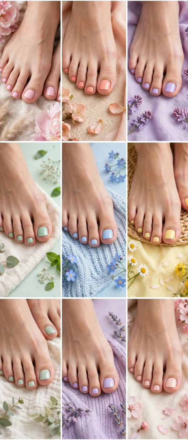 Spring Toes Colors