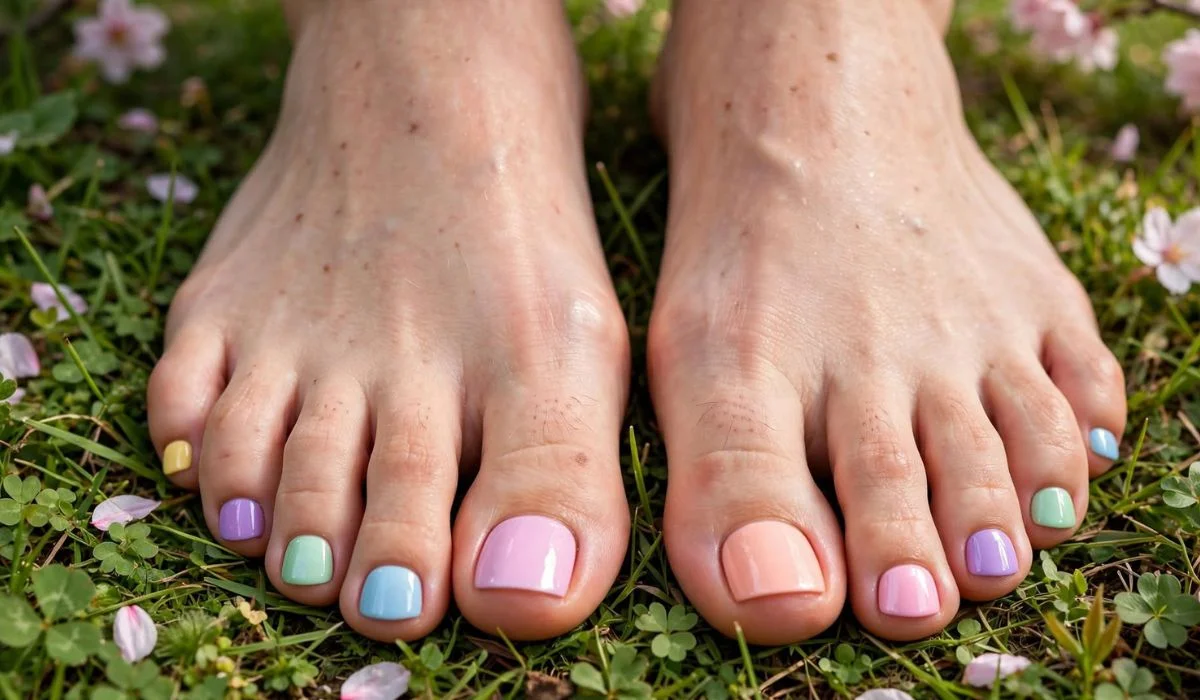 Spring Toes Colors